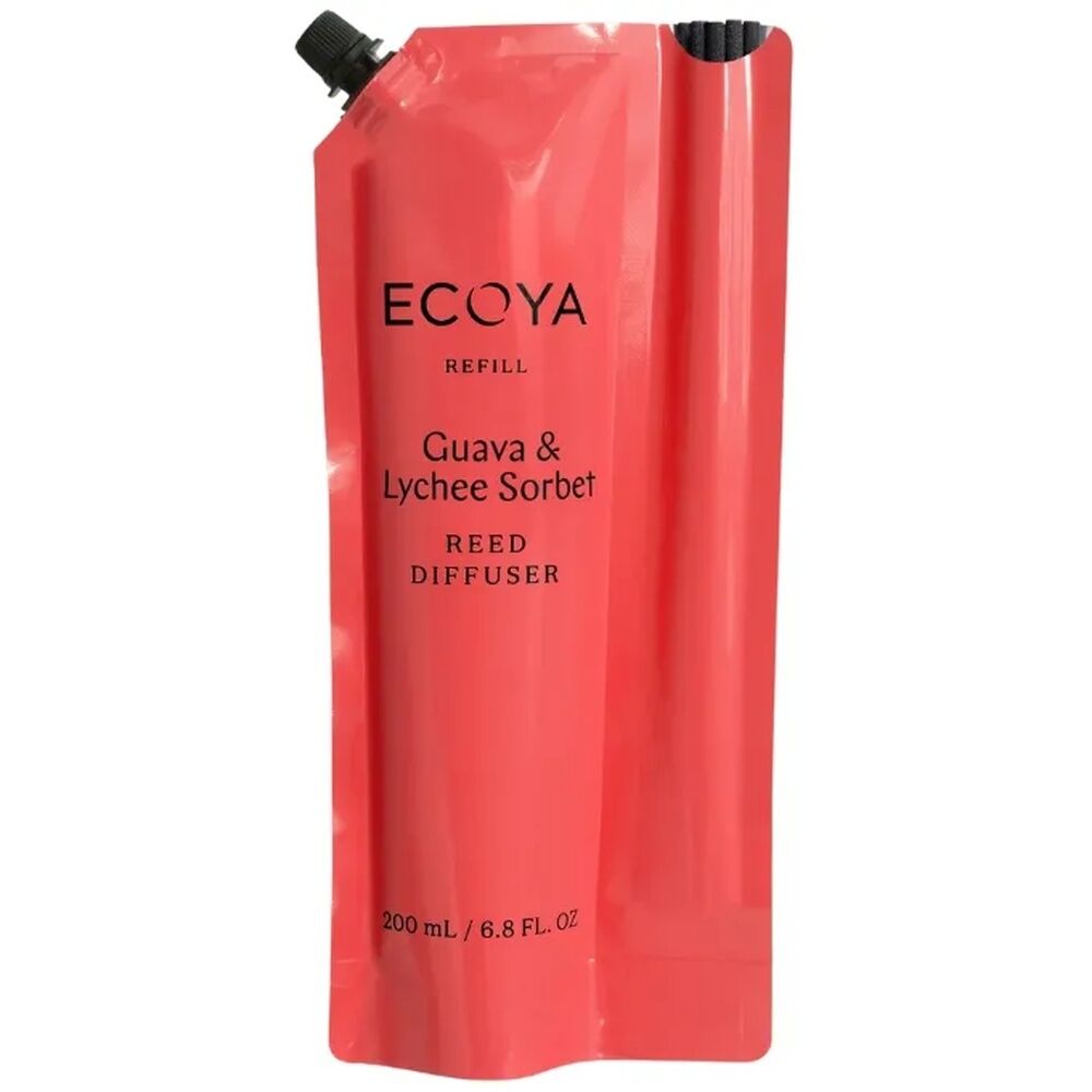 Ecoya Reed Diffuser Refill - Guava & Lychee Sorbet