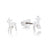 Couture Kingdom - Disney Junior - Bambi Stud Earrings White Gold