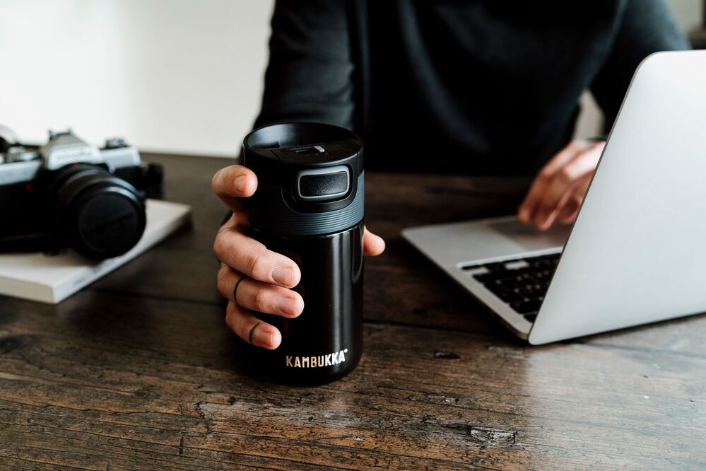 Kambukka ETNA Tumbler 300ml - Pitch Black