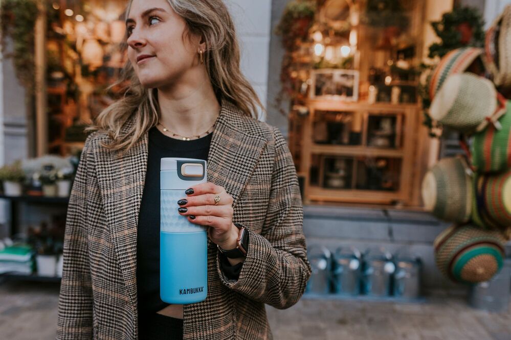 Kambukka ETNA Grip Tumbler 500ml - Breezy Blue