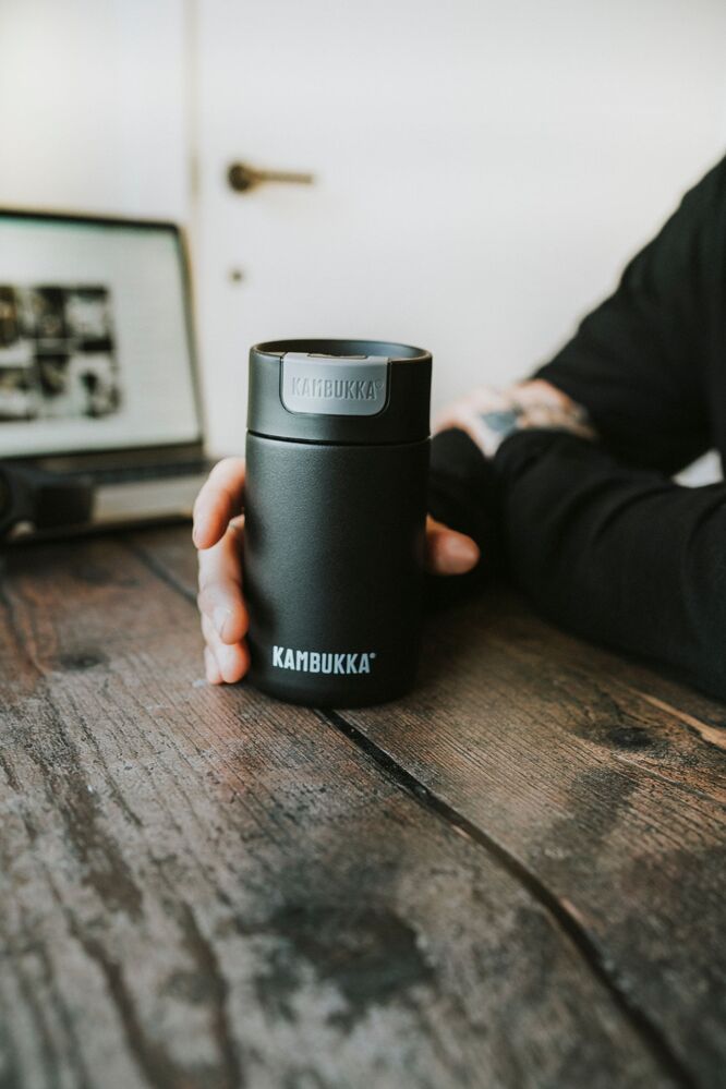 Kambukka OLYMPUS Tumbler 300ml - Jet Black