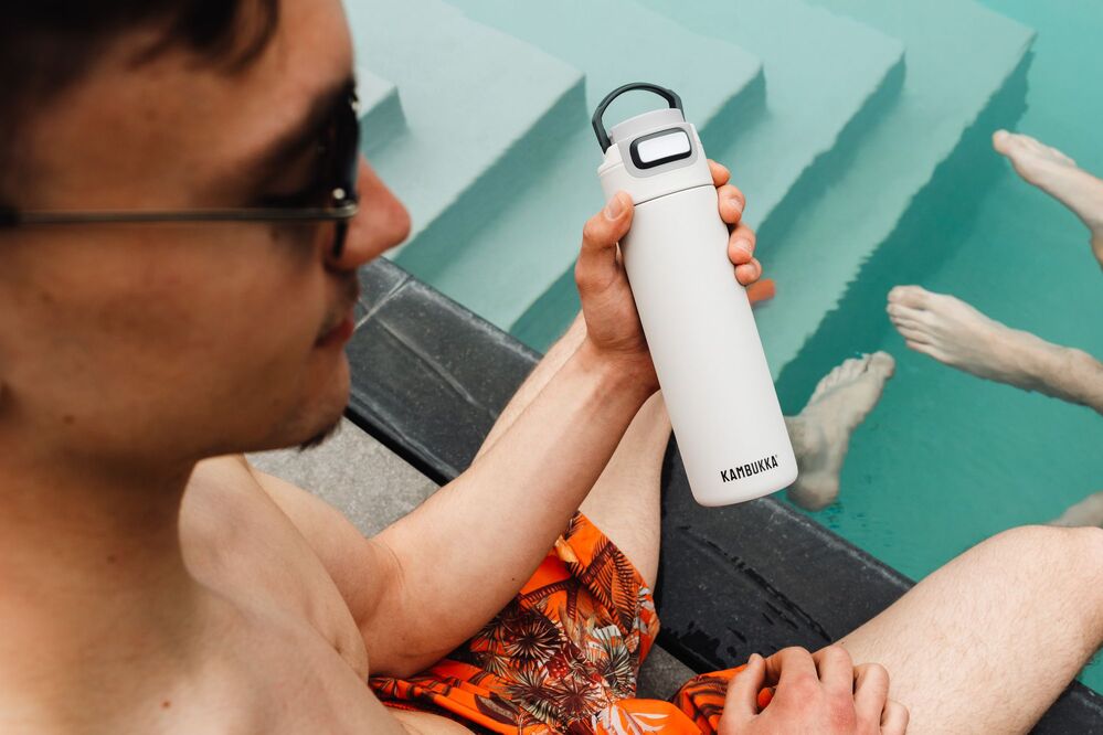 Kambukka ELTON Insulated bottle 600ml - Chalk White