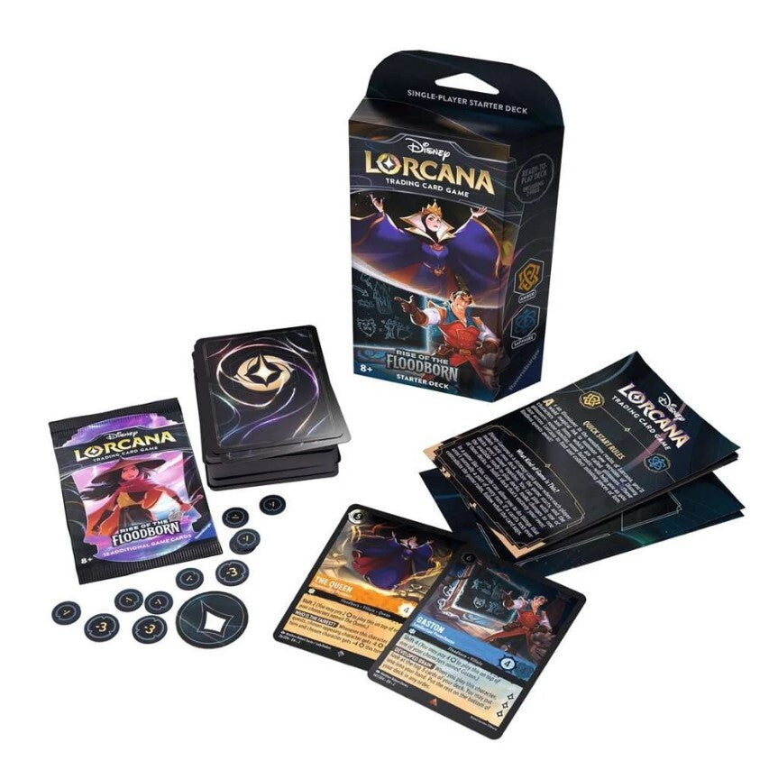 Disney Lorcana - S2 Rise of the Floodborn - Starter Deck A - Amber & Sapphire