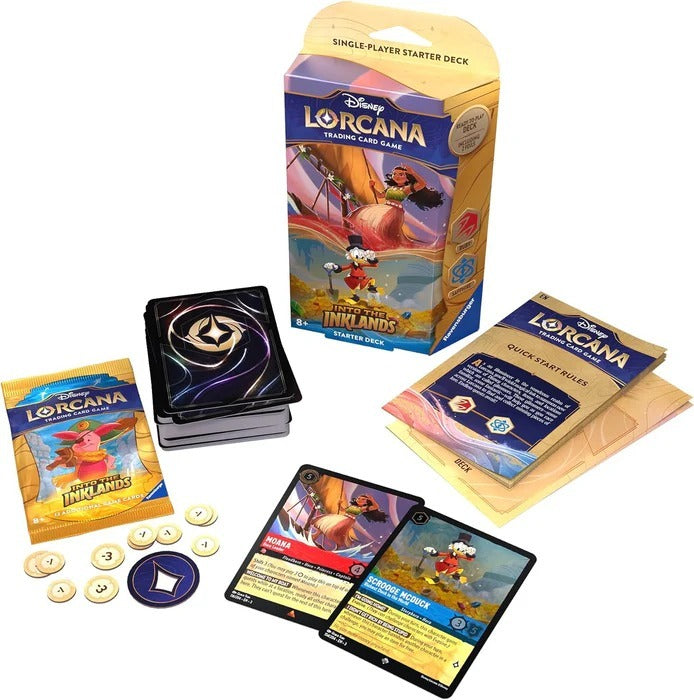 Disney Lorcana - S3 Into the Inklands! - Starter Deck B - Ruby & Sapphire