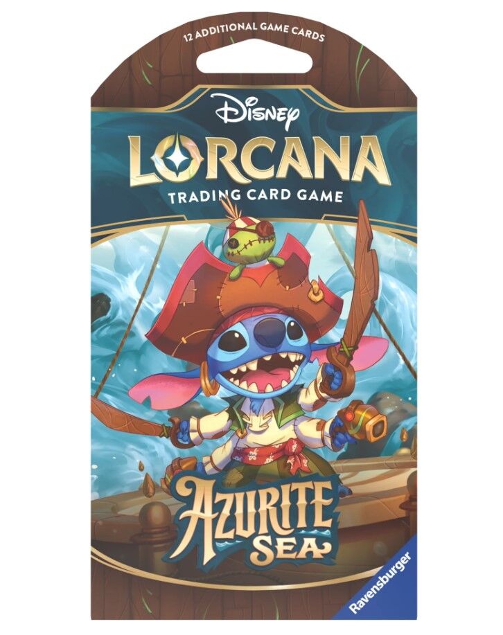 Disney Lorcana - S6 Azurite Sea - Booster Sleeve