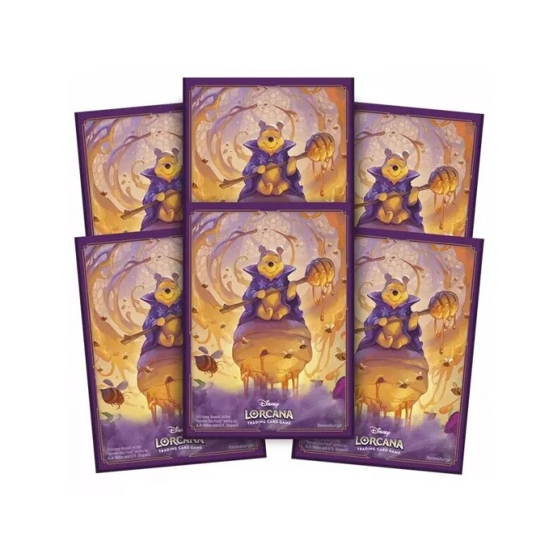 Disney Lorcana - S6 Azurite Sea - Card Sleeves: Winnie the Pooh Hunny Wizard