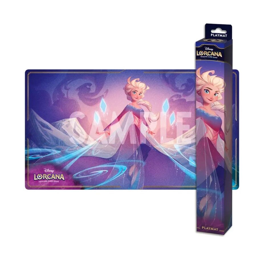 Disney Lorcana - S6 Azurite Sea - Playmat: Elsa the Fifth Spirit