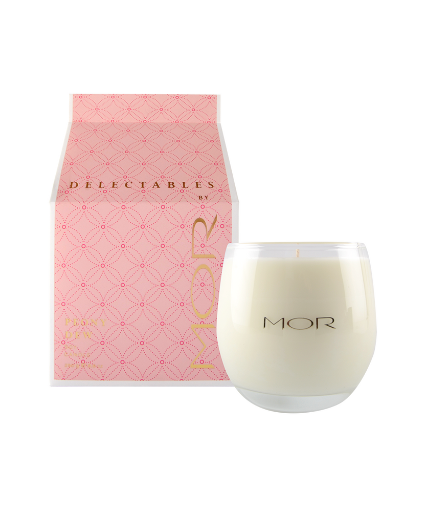 MOR Delectables Candle - Peony Dew
