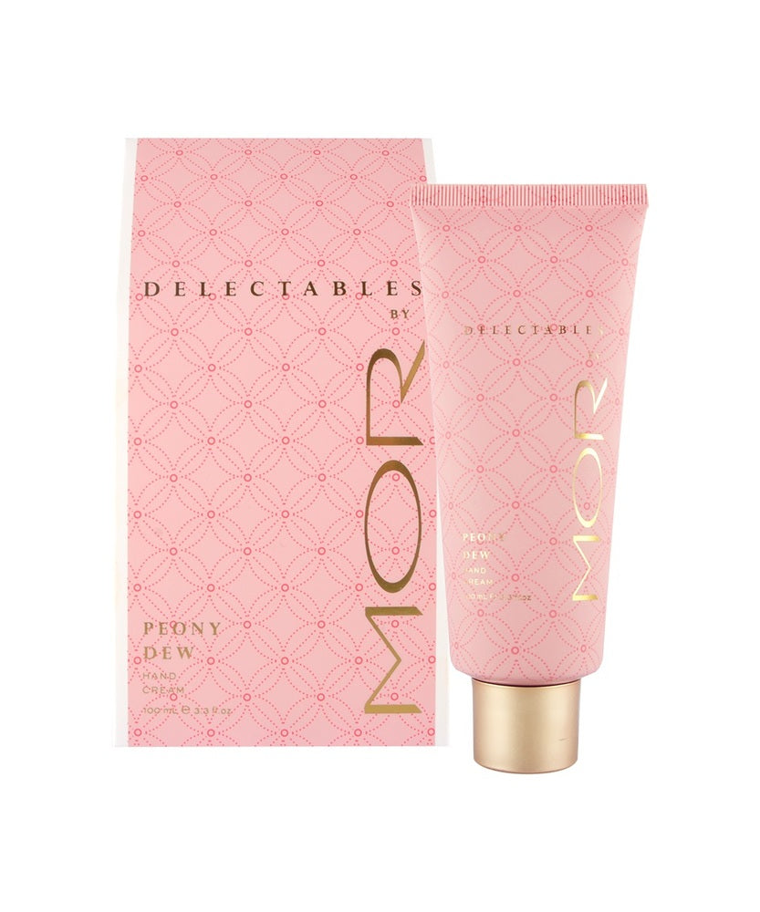 MOR Delectables Hand Cream 100ml - Peony Dew
