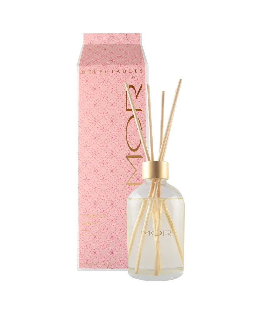 MOR Delectables Reed Diffuser - Peony Dew