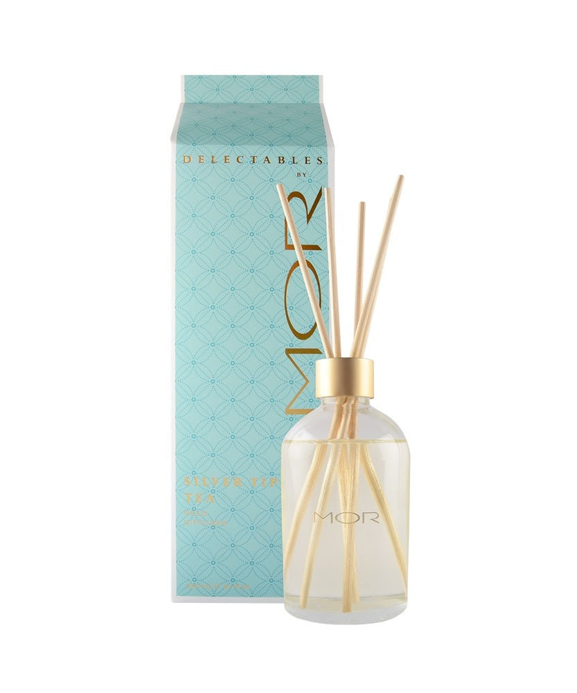 MOR Delectables Reed Diffuser - Silver Tip Tea