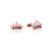 Couture Kingdom - Disney - The Lion King Crown Stud Earrings Rose Gold