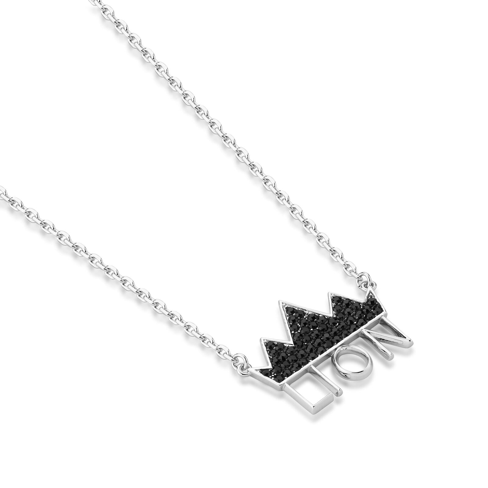 Couture Kingdom - Disney - The Lion King Crown Necklace White Gold