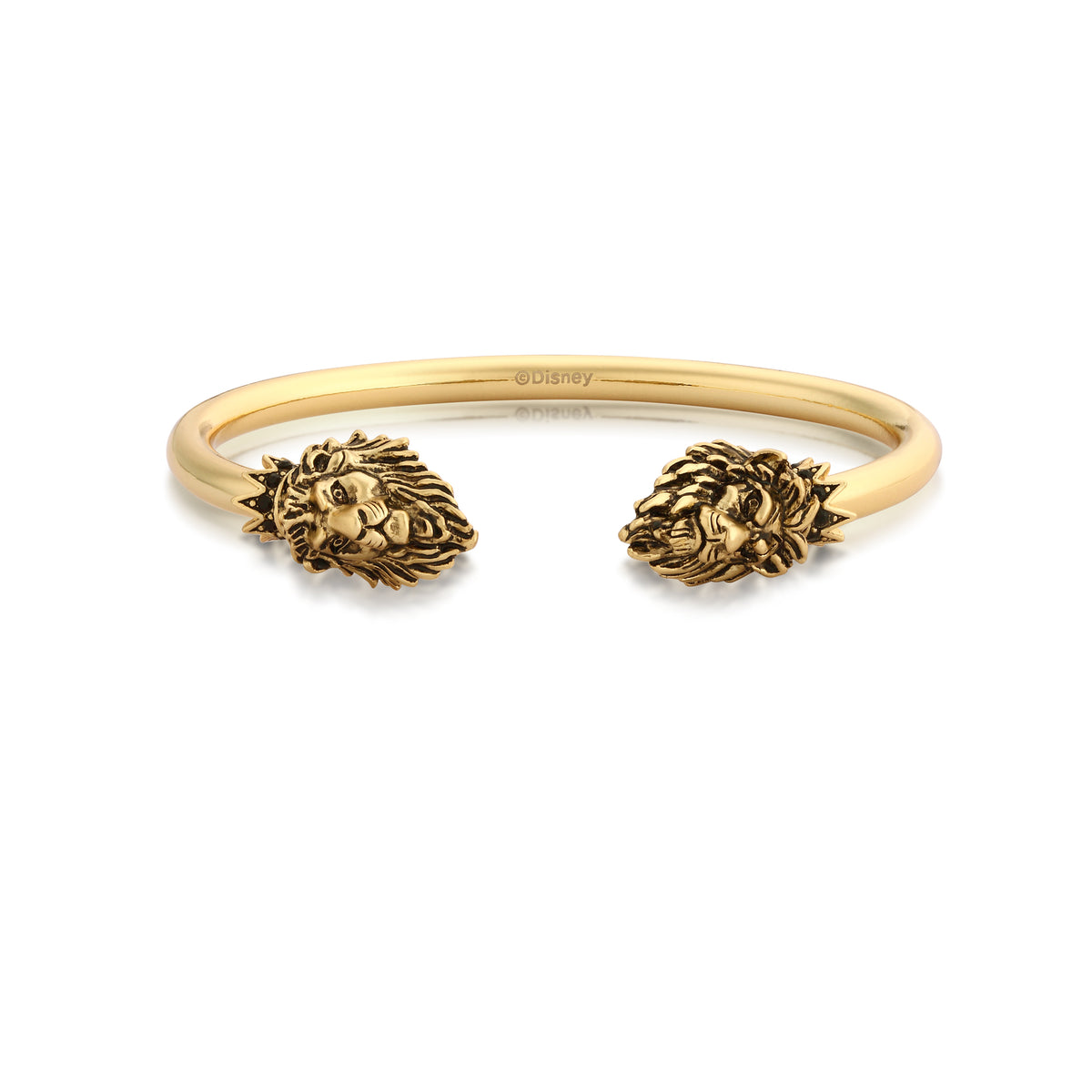 Couture Kingdom - Disney - The Lion King Simba Vs Scar Bangle Yellow Gold