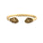 Couture Kingdom - Disney - The Lion King Simba Vs Scar Bangle Yellow Gold