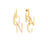 Couture Kingdom - Disney - The Lion King Earrings Yellow Gold