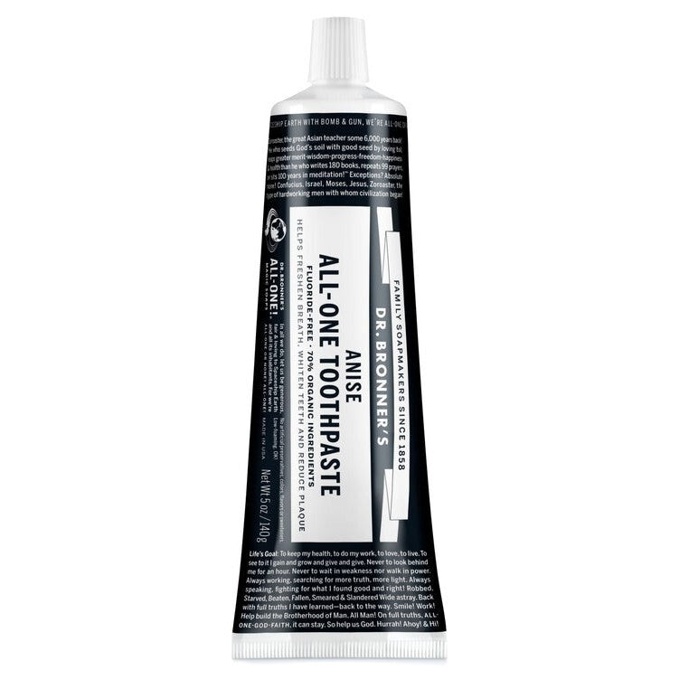 Dr Bronner's Toothpaste 140g - Anise