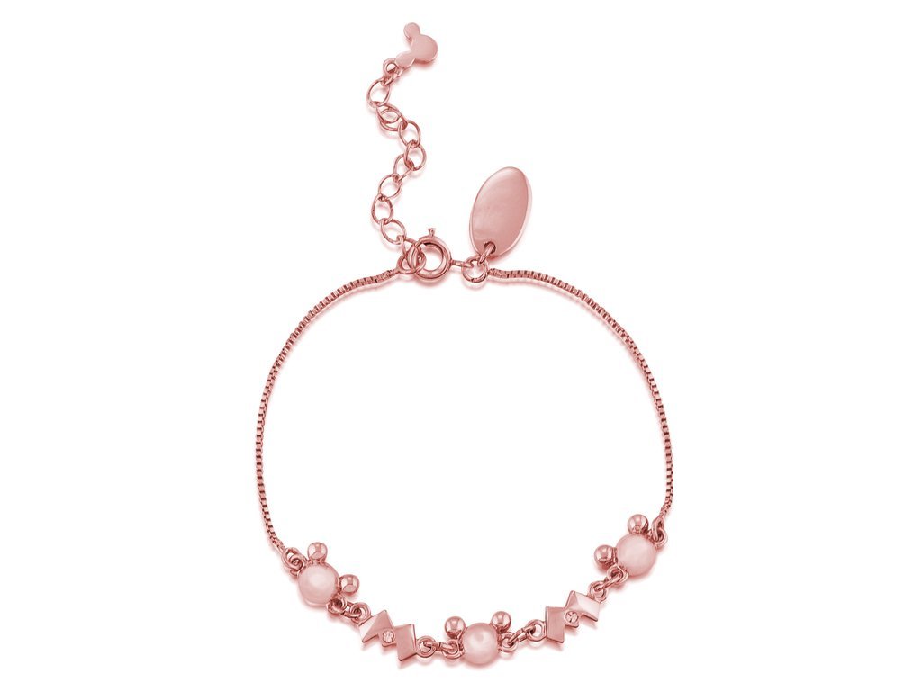 Couture Kingdom - Disney - Mickey and Minnie Mouse Bracelet Rose Gold