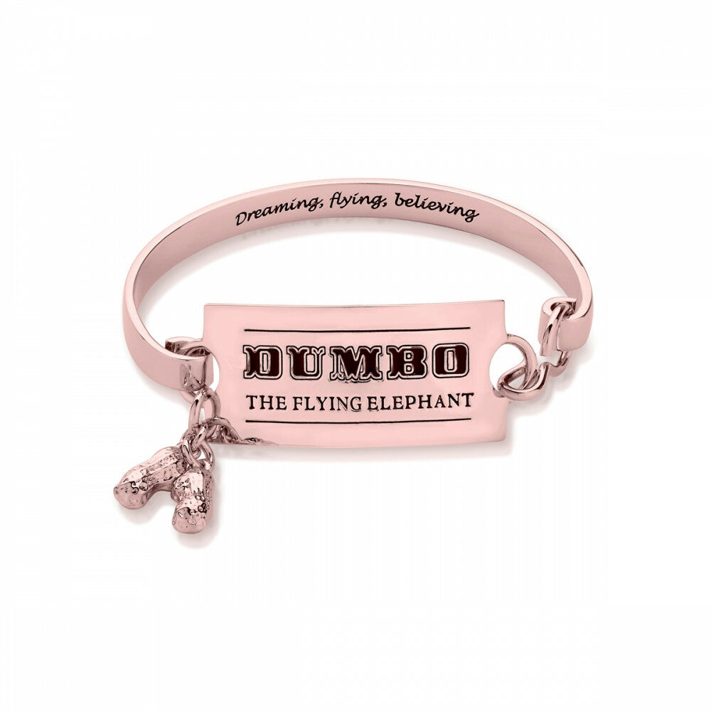 Couture Kingdom - Disney - Dumbo Flying Elephant Circus Ticket Bangle Rose Gold