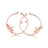 Couture Kingdom - Disney - Tinker Bell Hoop Earrings Rose Gold