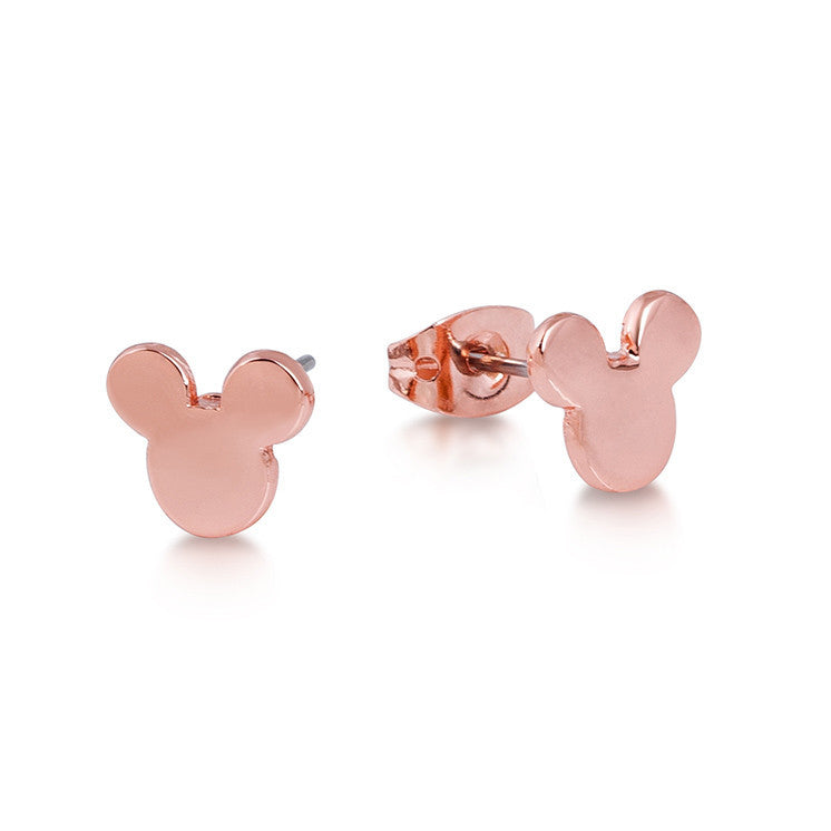 Couture Kingdom - Disney - Mickey Mouse Stud Earrings Rose Gold