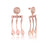 Couture Kingdom - Disney - Mary Poppins A Spoonful of Sugar Earrings Rose Gold