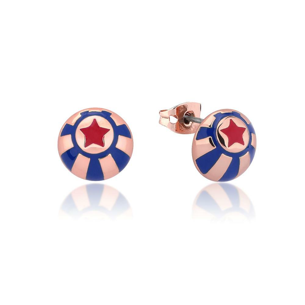 Couture Kingdom - Disney - Dumbo Circus Ball Stud Earrings Rose Gold