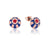 Couture Kingdom - Disney - Dumbo Circus Ball Stud Earrings Rose Gold