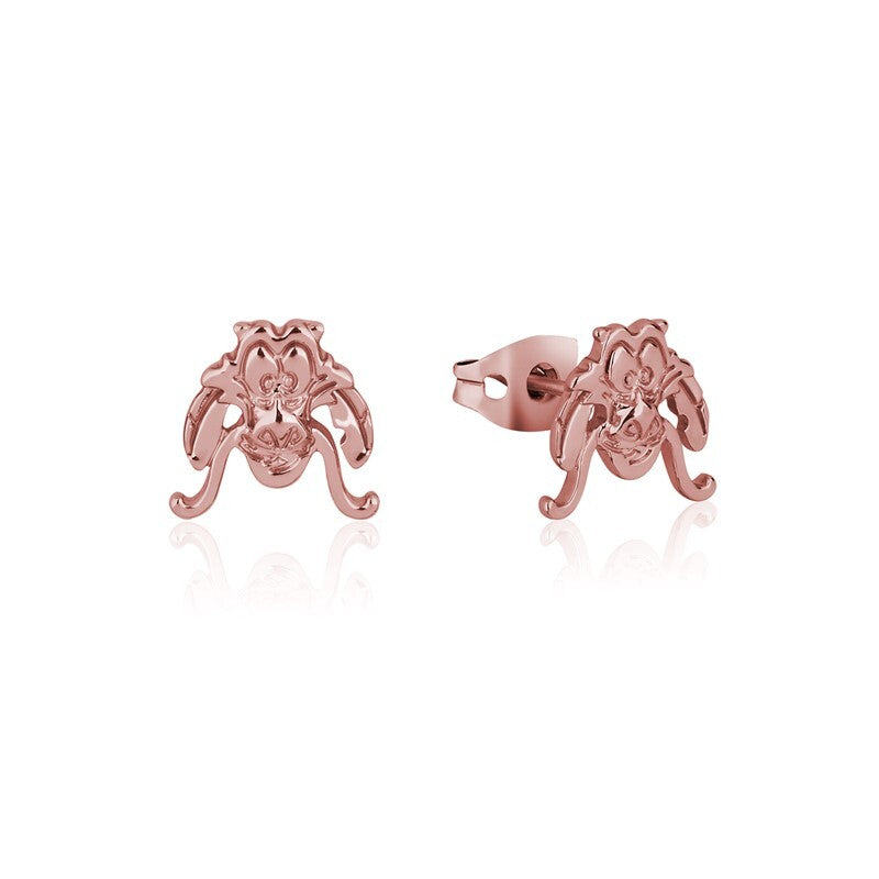Couture Kingdom - Disney - Mulan Mushu Stud Earrings Rose Gold