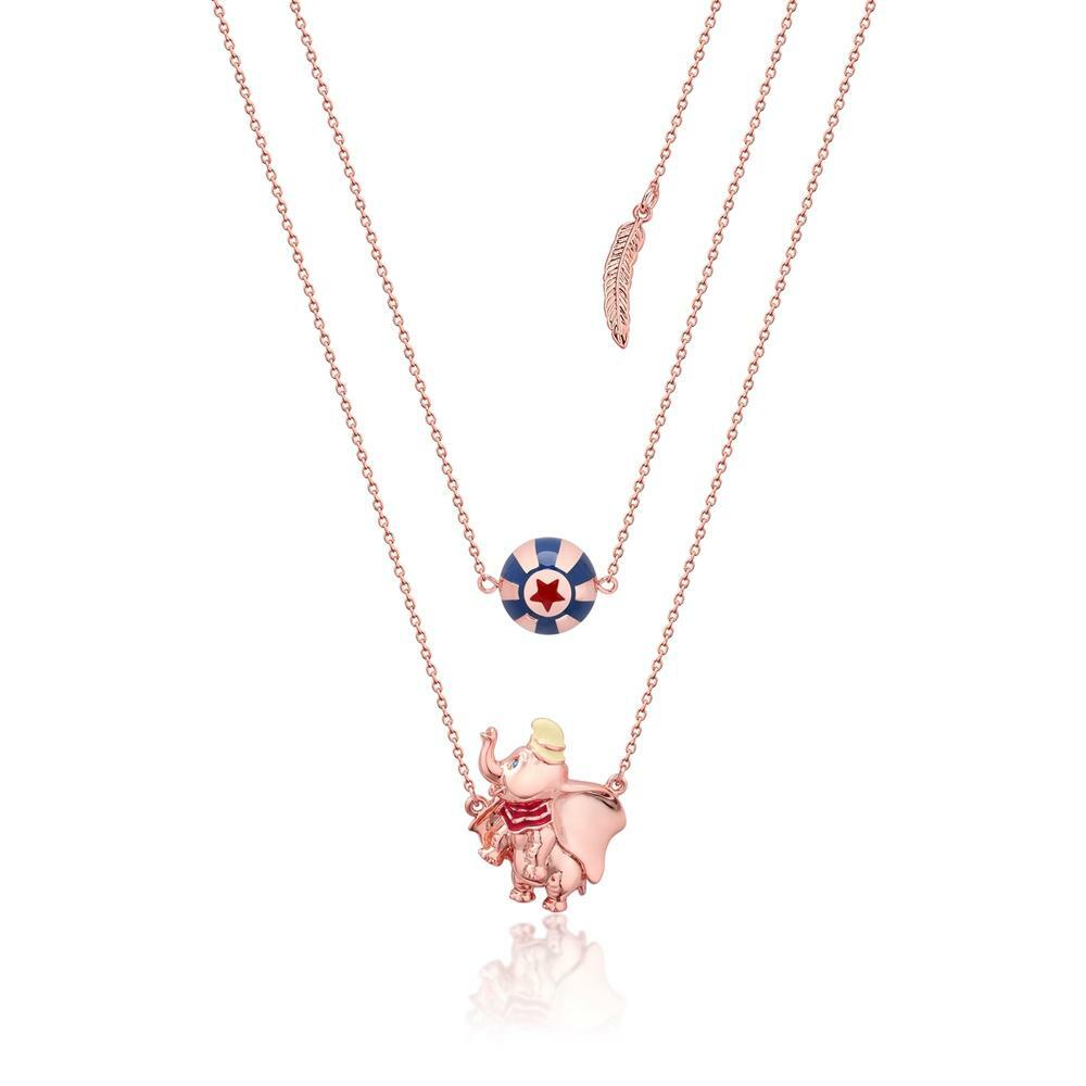 Couture Kingdom - Disney - Dumbo Circus Ball Necklace Rose Gold