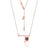Couture Kingdom - Disney - Dumbo Flag Necklace Rose Gold
