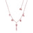 Couture Kingdom - Disney - Mulan Charm Choker Necklace Rose Gold