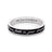 Couture Kingdom - Disney - Tinker Bell Black Dreams Bangle White Gold