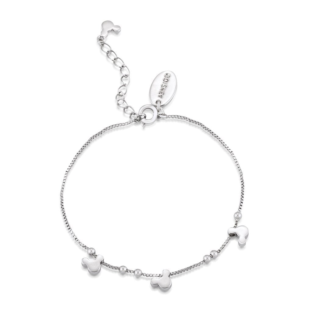 Couture Kingdom - Disney - Mickey Mouse Bracelet White Gold