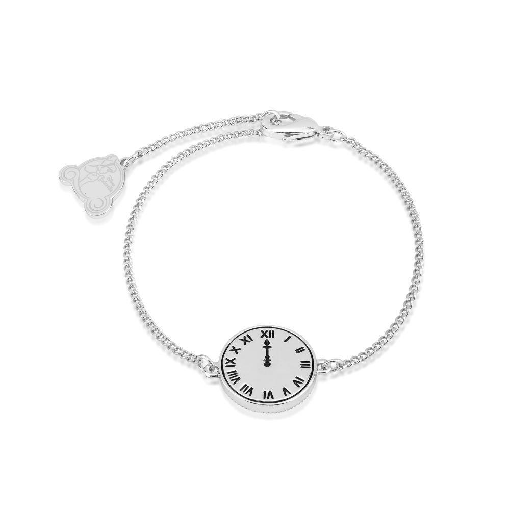 Couture Kingdom - Disney - Cinderella Midnight Dreaming Medallion Bracelet White Gold