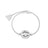 Couture Kingdom - Disney - Cinderella Midnight Dreaming Medallion Bracelet White Gold