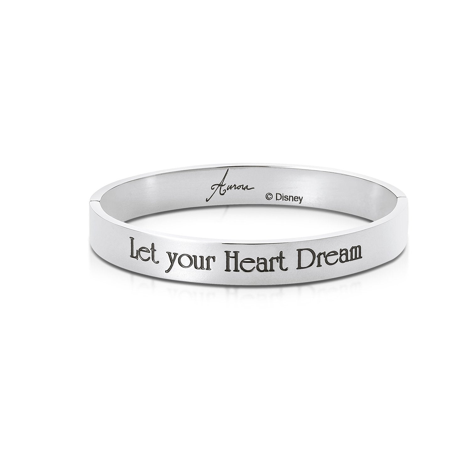Couture Kingdom - Disney - Sleeping Beauty Aurora To Let Your Heart Dream Bangle White Gold