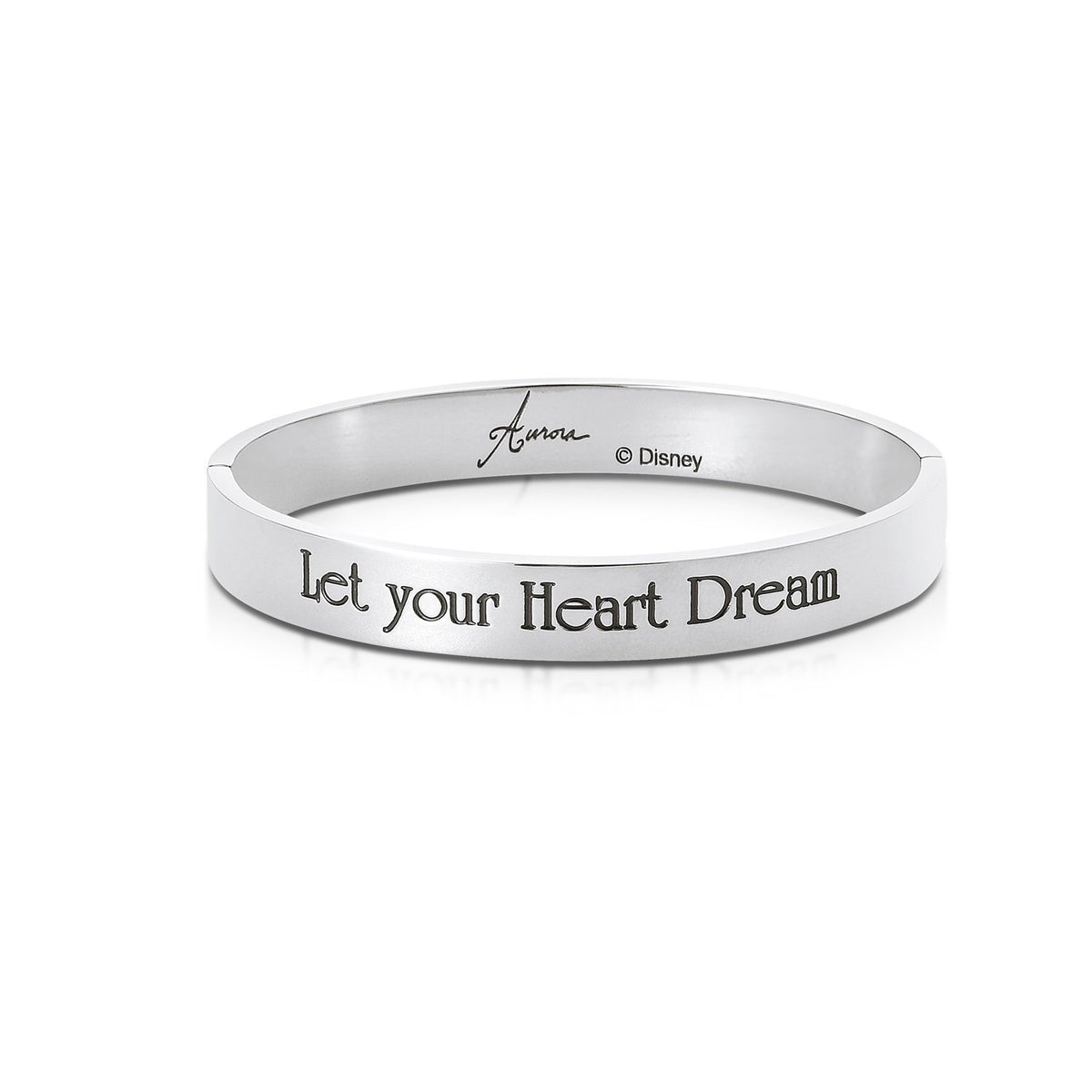Couture Kingdom - Disney - Sleeping Beauty Aurora To Let Your Heart Dream Bangle White Gold