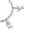 Disney Couture - Beauty and the Beast - Charm Bracelet White Gold