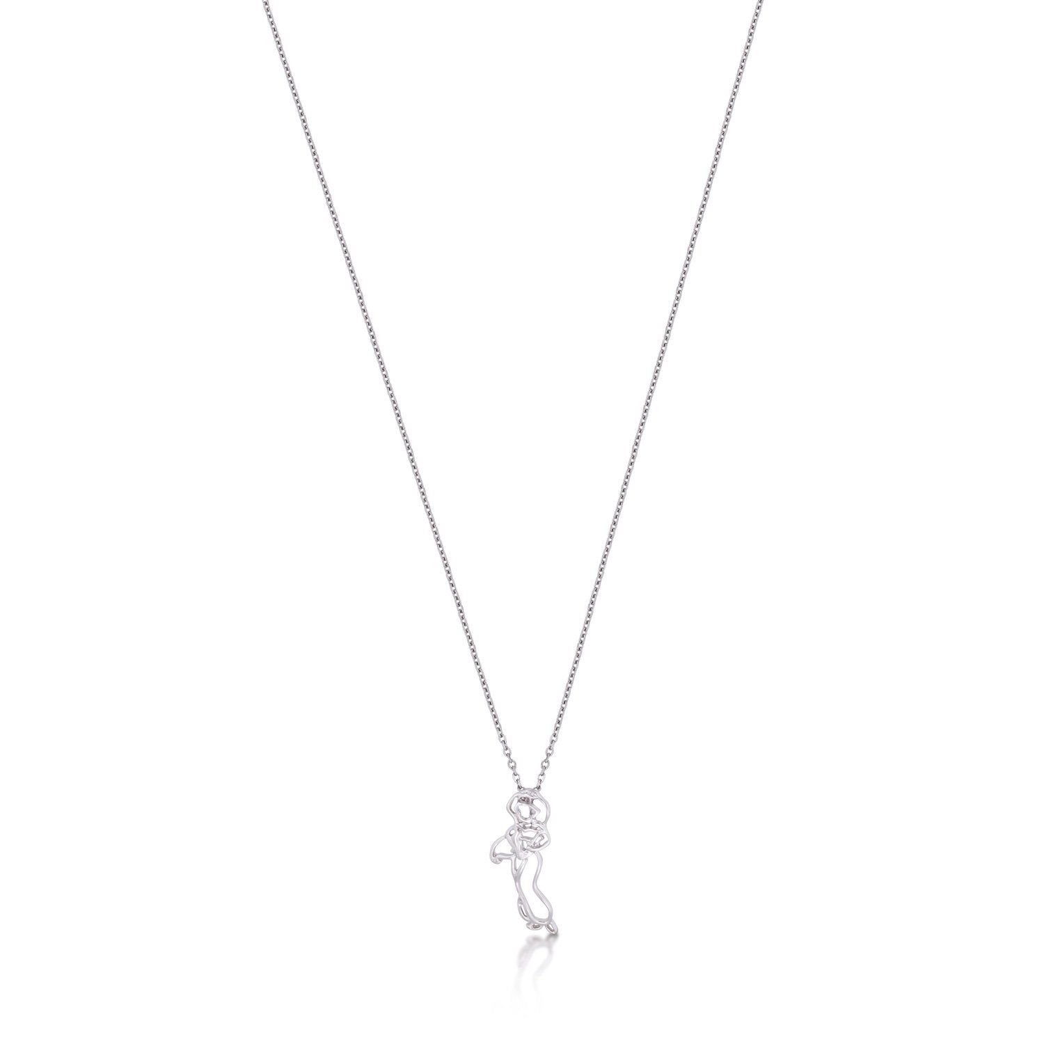 Couture Kingdom - Disney Junior - Aladdin - Princess Jasmine Outline Necklace