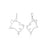 Couture Kingdom - Disney - Winnie the Pooh - Outline Drop Earrings White Gold