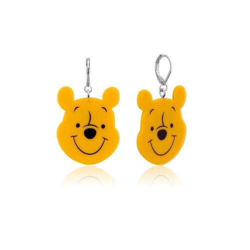 Couture Kingdom - Disney - Winnie the Pooh - Oh Bother Drop Earrings White Gold