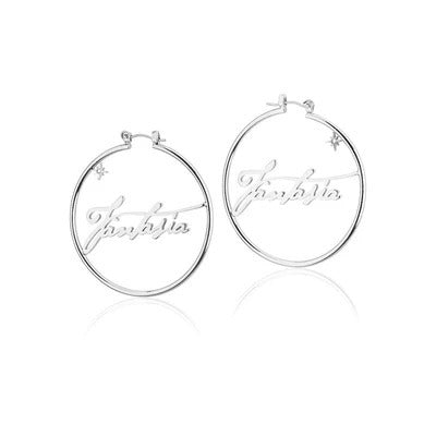 Couture Kingdom - Disney - Fantasia - Hoop Earrings Silver