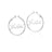 Couture Kingdom - Disney - Fantasia - Hoop Earrings Silver