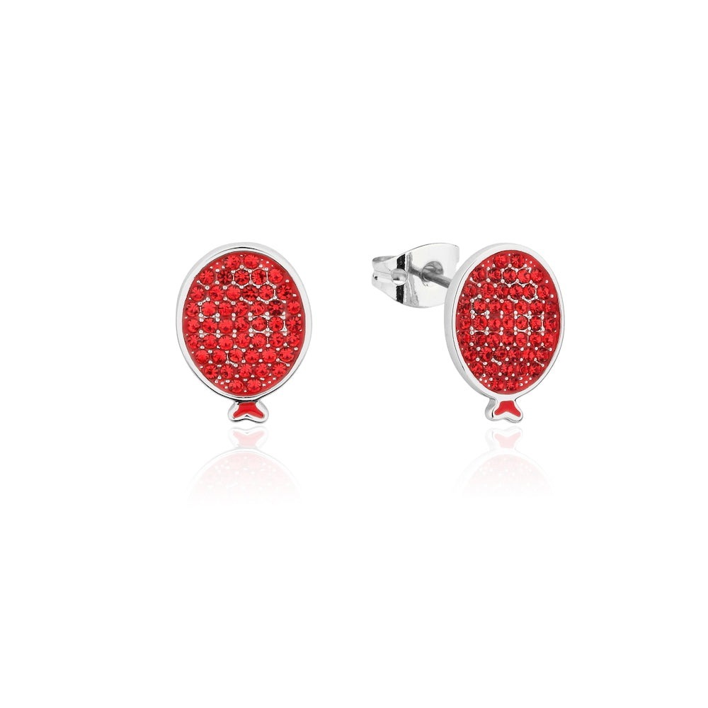 Couture Kingdom - Disney - Winnie The Pooh - Balloon Stud Earrings Silver