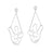 Disney Couture Kingdom - Mickey Mouse - Glove Drop Earrings Silver