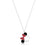 Couture Kingdom - Disney - Minnie Mouse Ears Necklace White Gold