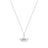 Couture Kingdom - Disney - Toy Story Alien Crystal Necklace White Gold