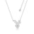 Couture Kingdom - Disney - Winnie the Pooh Piglet Necklace White Gold