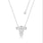 Couture Kingdom - Disney - Winnie the Pooh Tigger Necklace White Gold